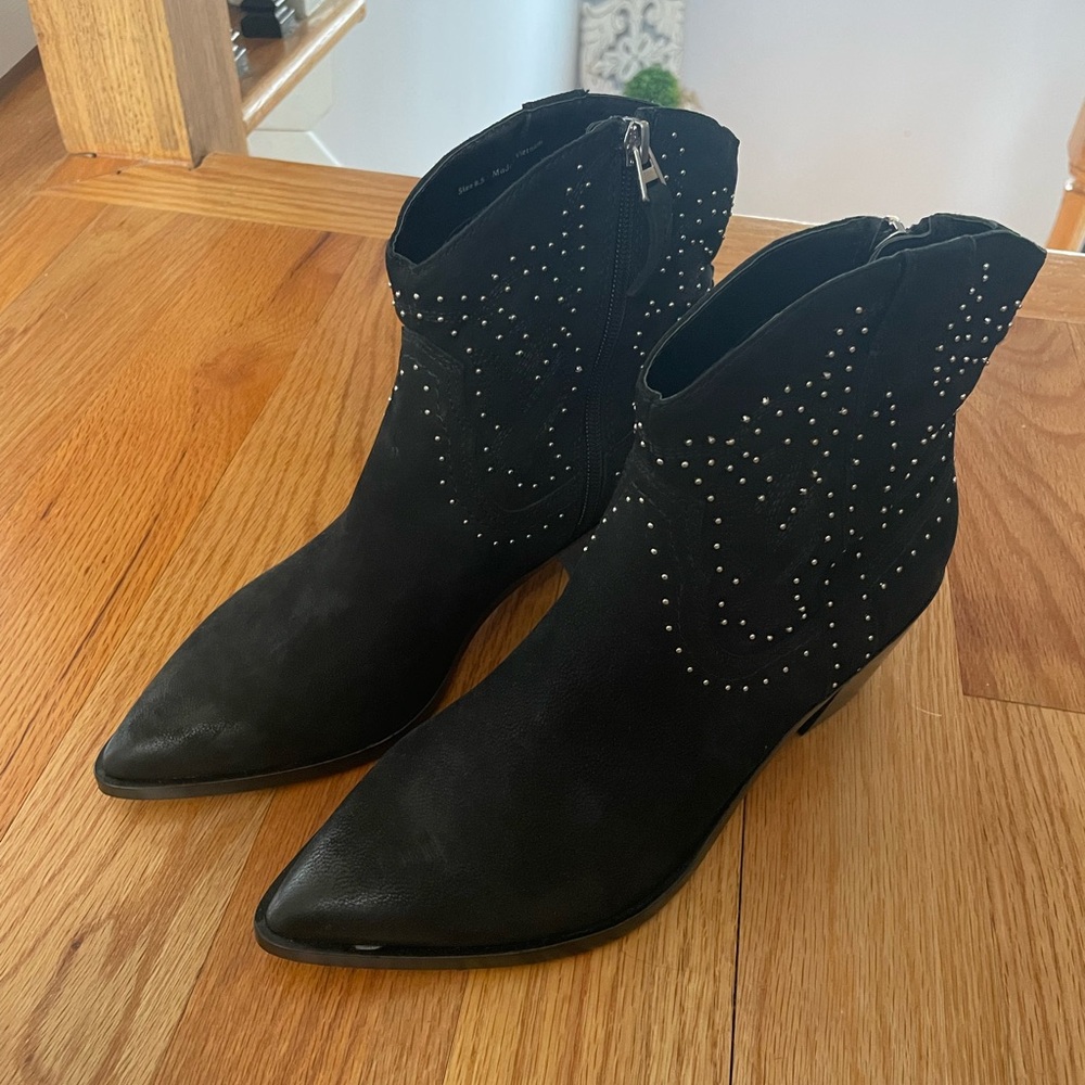 Dolce Vita black studded boots
